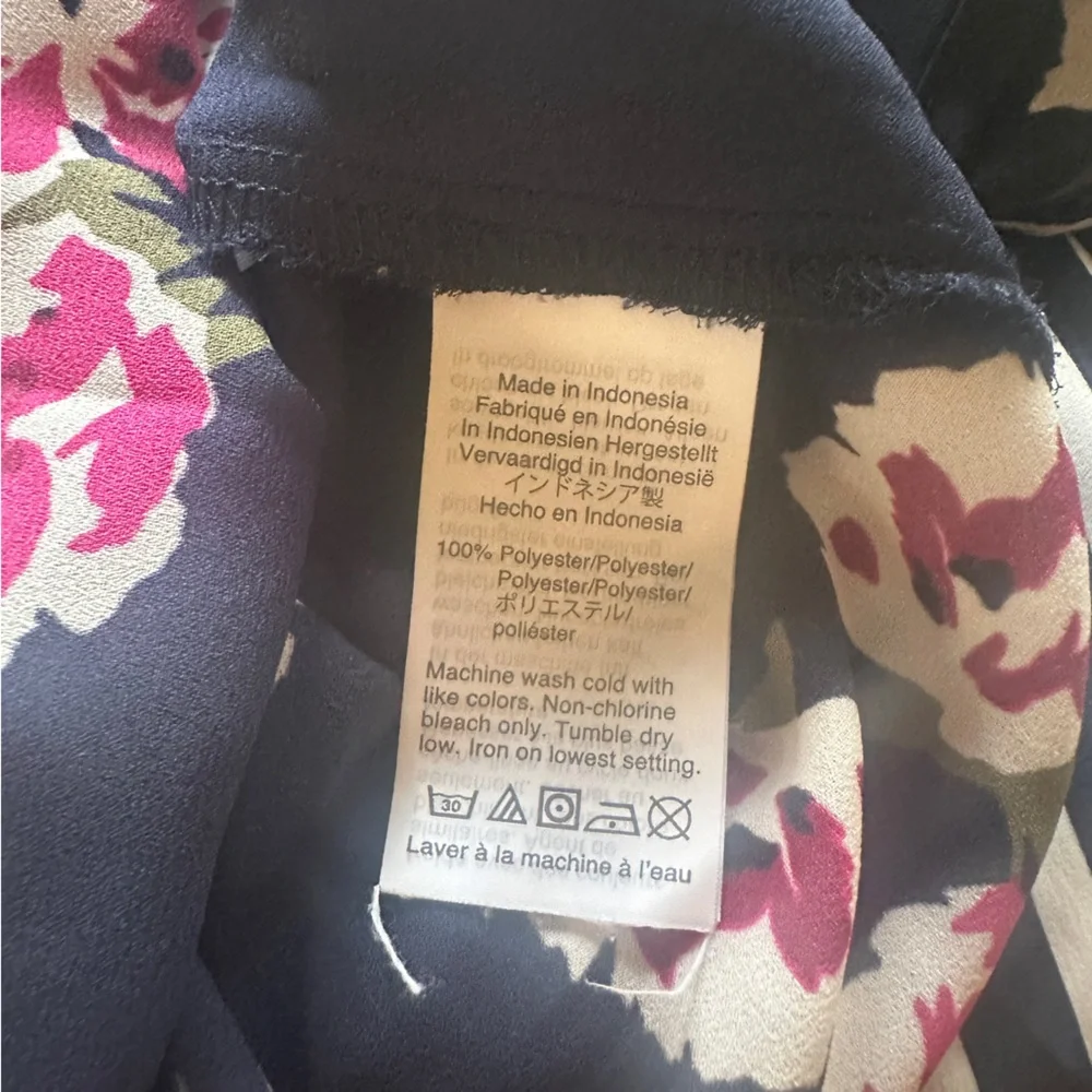 J. Crew ladder trim sleeveless shell